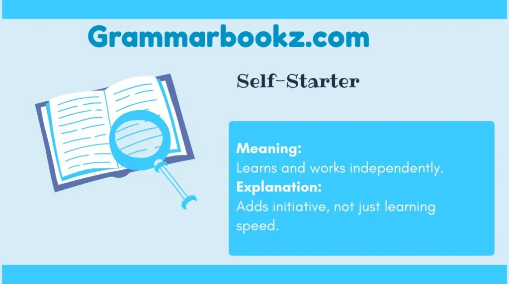 Self-Starter